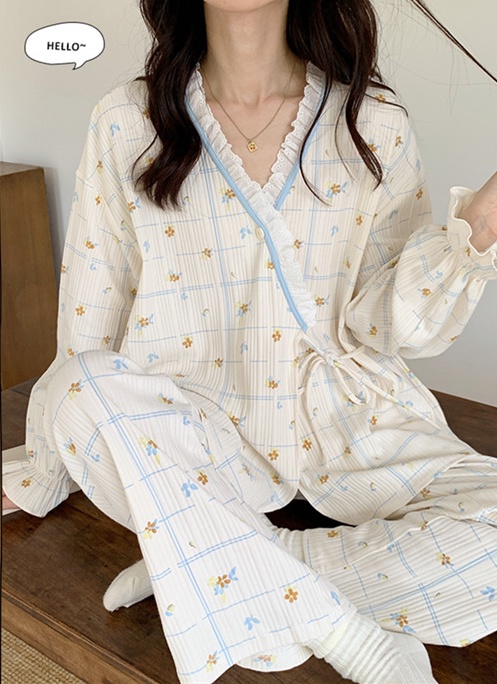 Pregnant woman pajamas nursing clothing for women