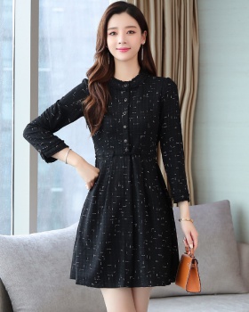 Temperament noble spring and autumn Cover belly dress