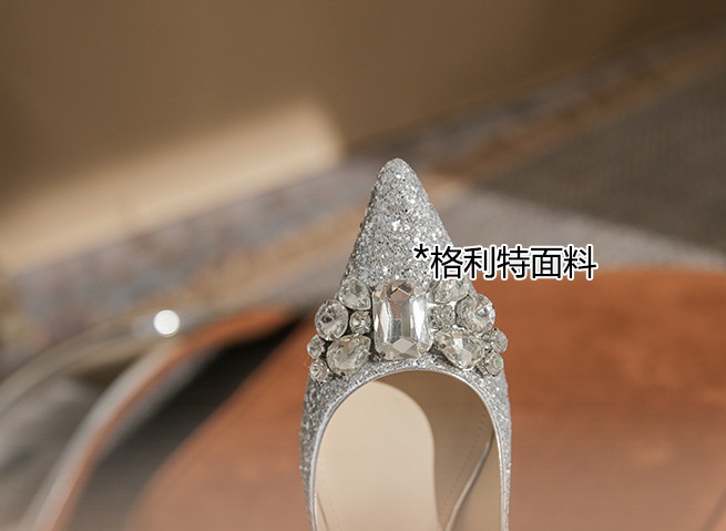 Big rhinestone shoes bridesmaids wedding shoes for women