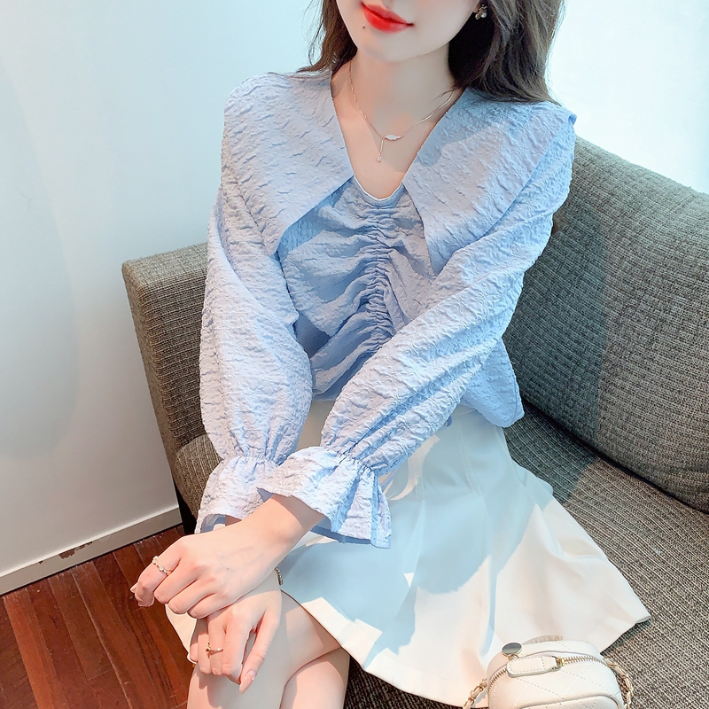 Large yard all-match loose Casual shirt for women
