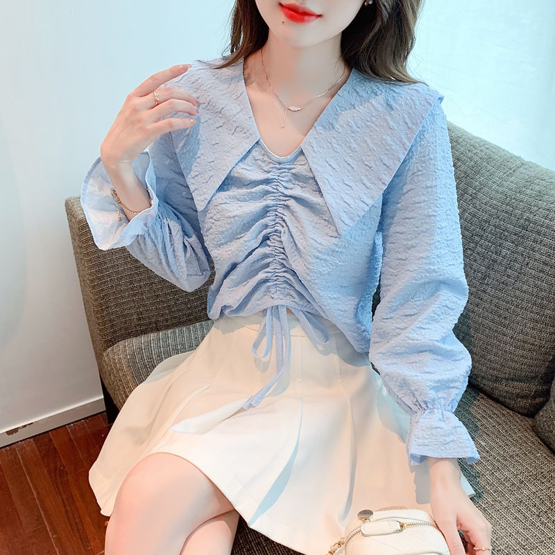 Large yard all-match loose Casual shirt for women
