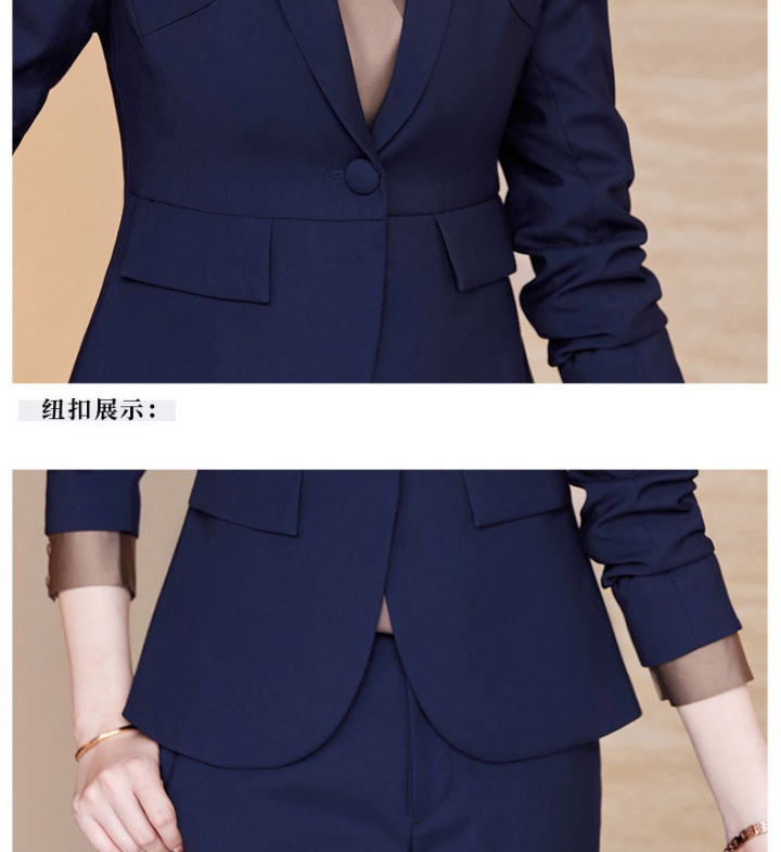 Fashion uniform business suit 3pcs set