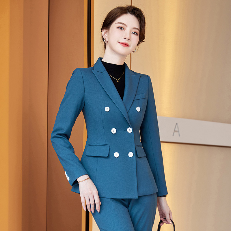 Long sleeve work clothing business suit 2pcs set for women