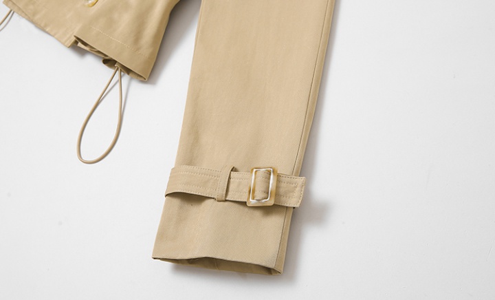 Pinched waist coat slim short skirt 2pcs set for women