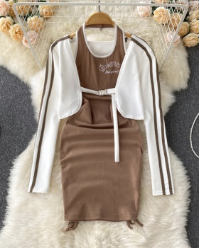 Spicegirl cardigan summer coat 2pcs set for women