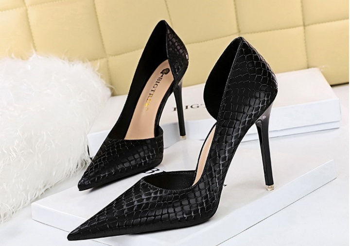 European style hollow shoes high-heeled high-heeled shoes