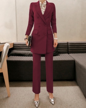 Autumn and winter business suit coat a set for women