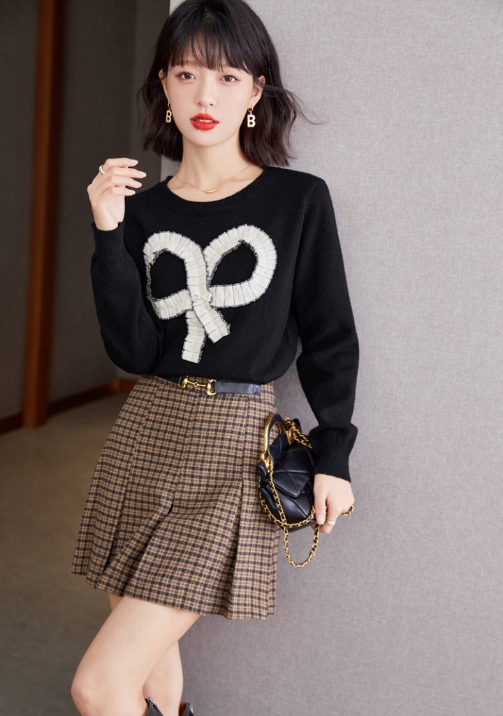 Autumn France style sweater for women