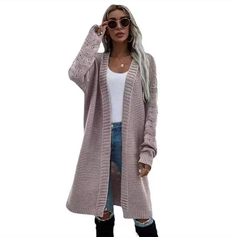 European style sweater knitted cardigan for women