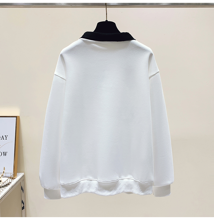 Printing hoodie long sleeve tops for women