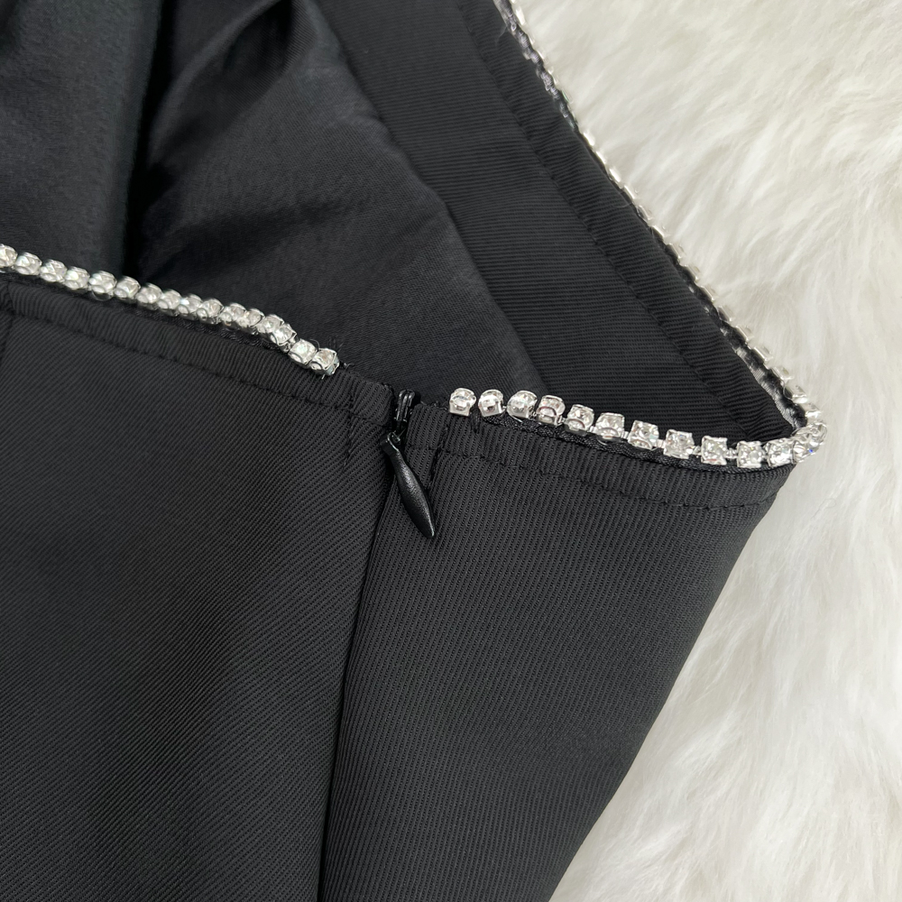 Bandage short skirt business suit 2pcs set for women