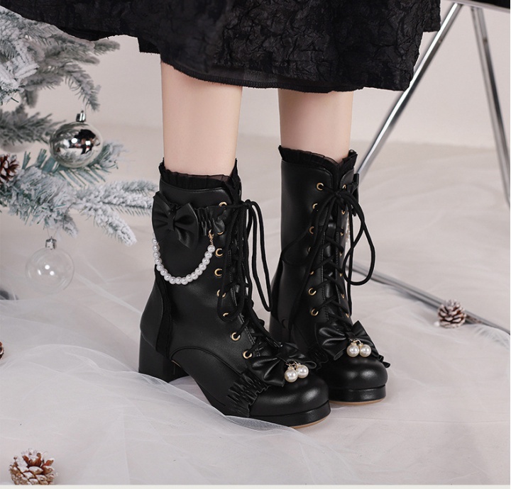 Frenum retro short boots autumn and winter women's boots