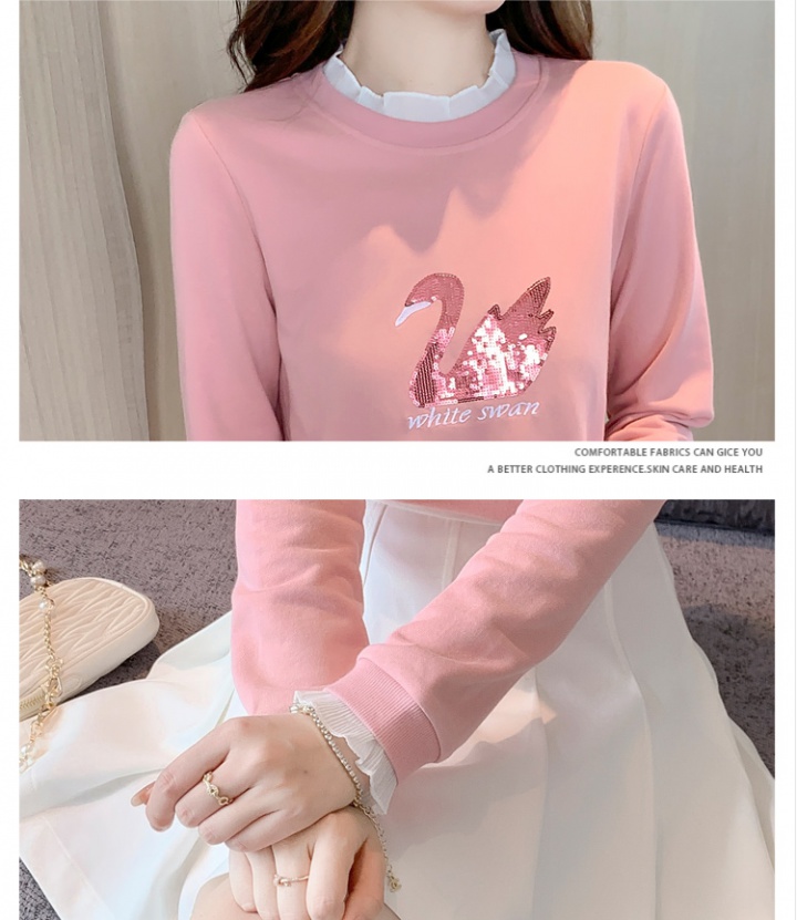 Loose pullover tops autumn and winter hoodie for women