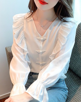White France style shirt beautiful unique tops for women