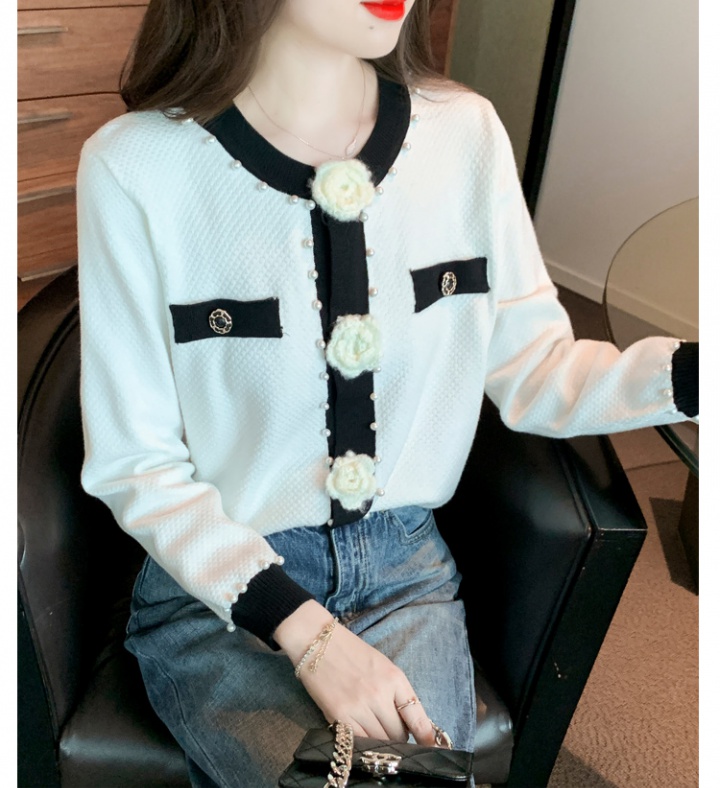 Autumn tops knitted cardigan for women