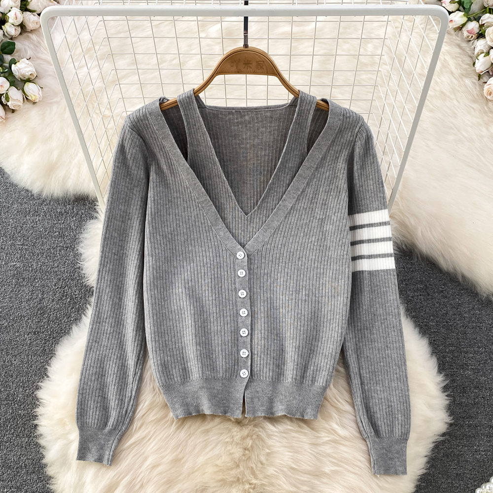 Long sleeve tops lazy sweater for women