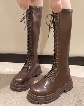 Knee women's boots frenum thigh boots for women