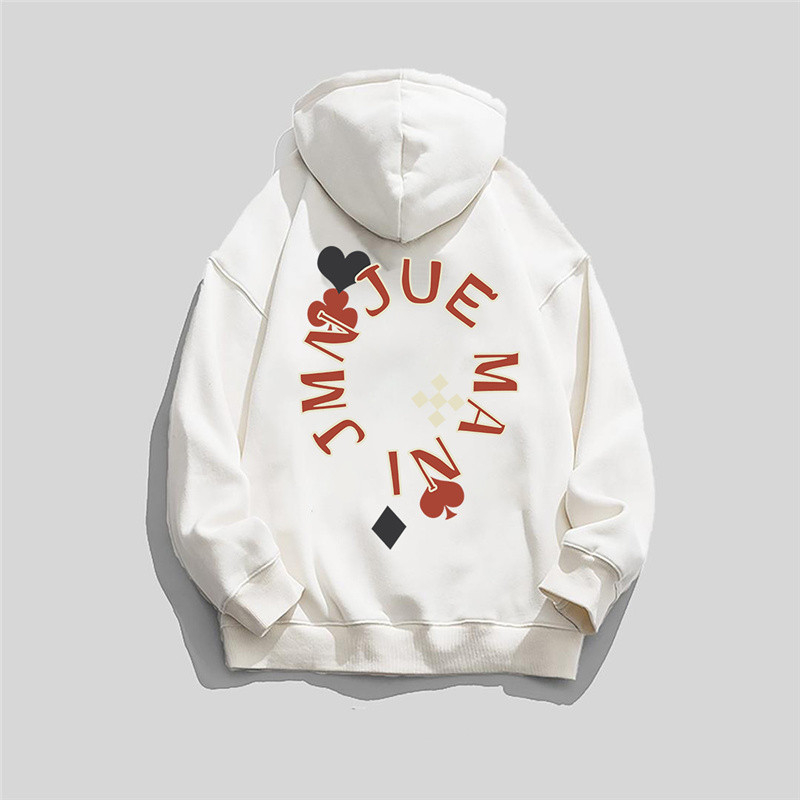 Printing hooded cotton hoodie autumn all-match tops