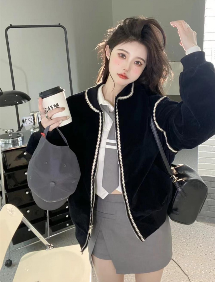 Slim Korean style coat short jacket for women