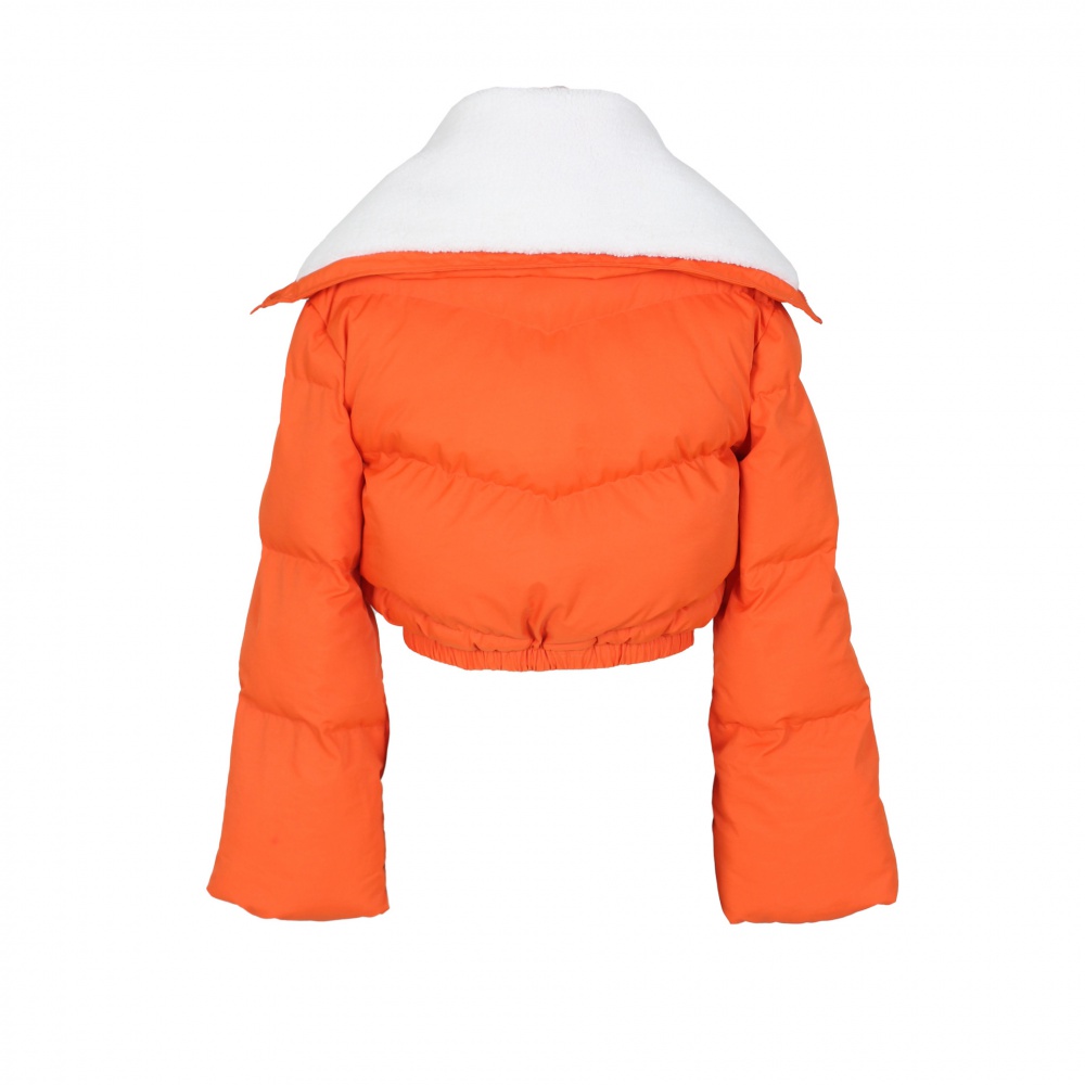 European style jacket large lapel cotton coat for women