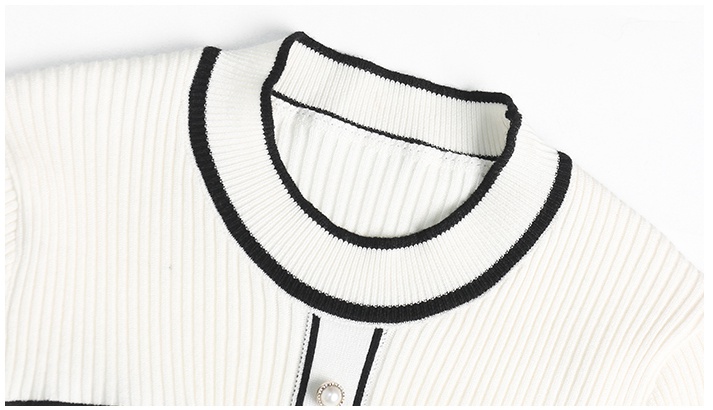 Gauze knitted sweater dress bottoming dress for women