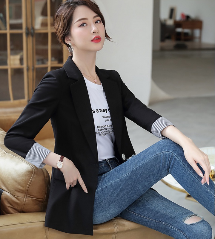 Casual fashionable business suit fashion coat for women
