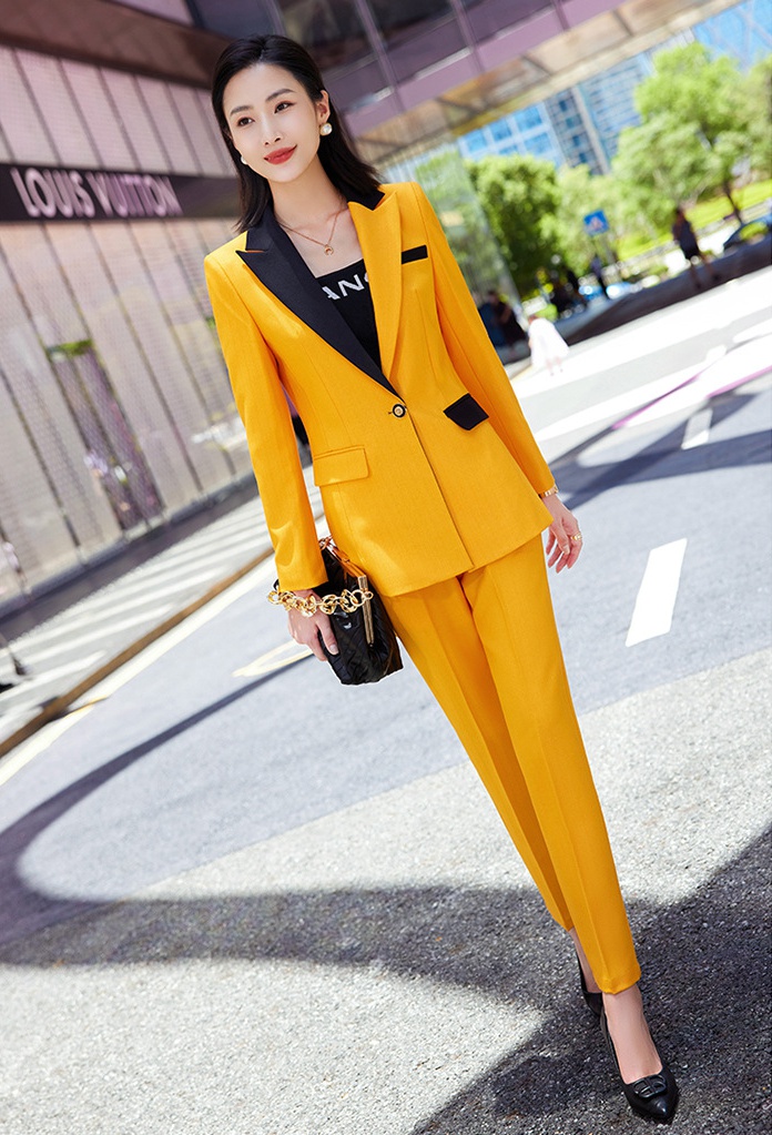 Western style business suit temperament coat a set for women