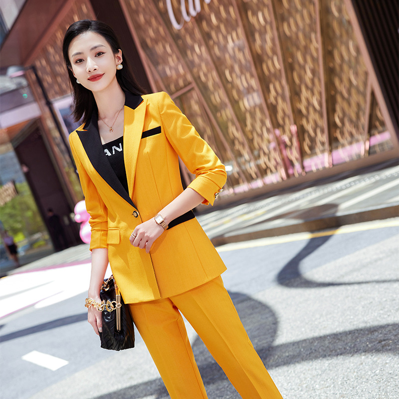 Western style business suit temperament coat a set for women