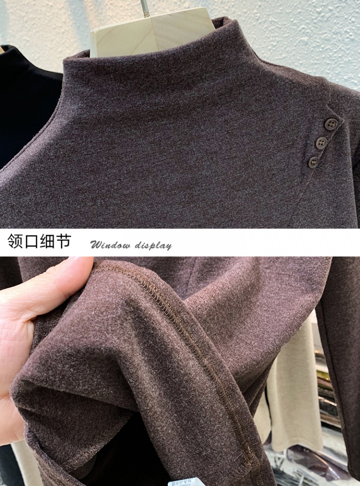 Autumn and winter bottoming shirt tops for women