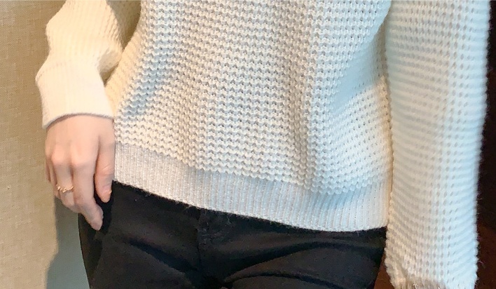 Temperament sweater autumn and winter bottoming shirt