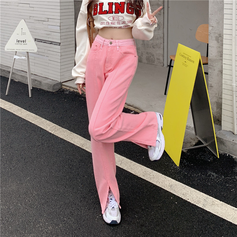 Spring and autumn jeans long pants for women