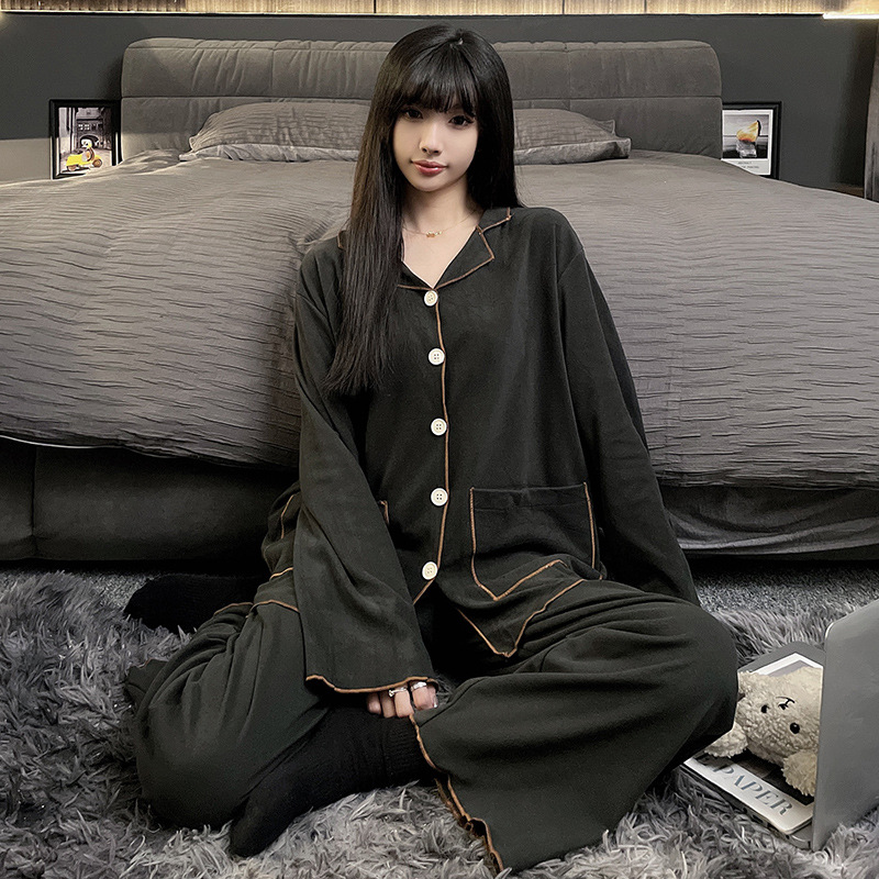Homewear winter pajamas 2pcs set for women