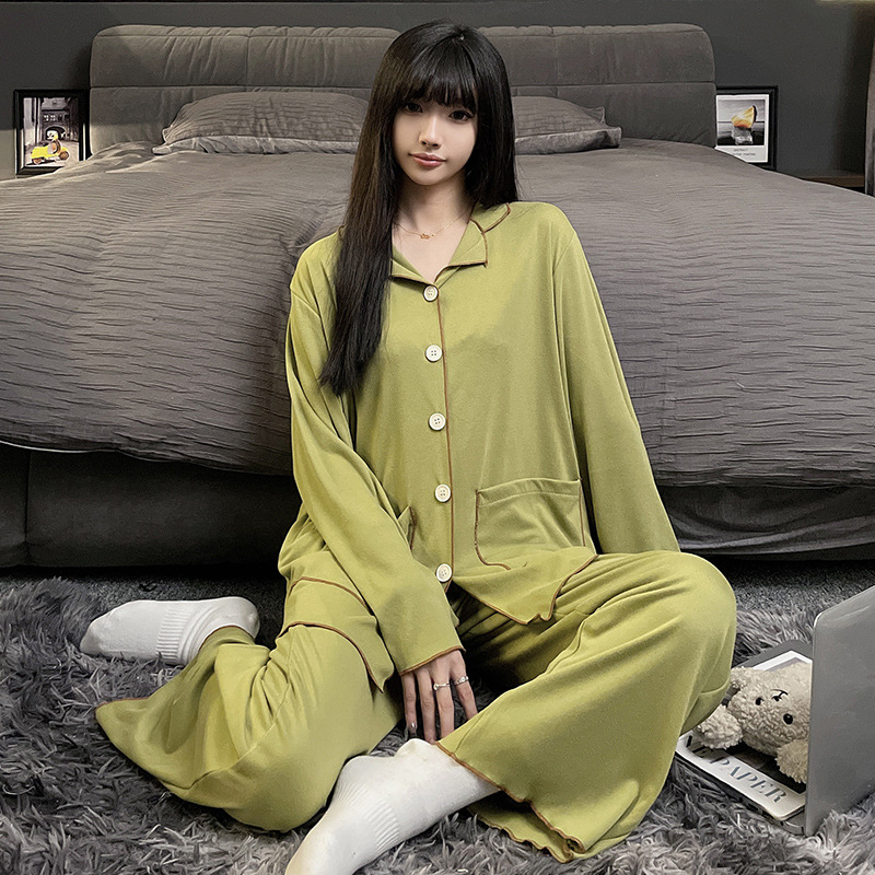 Homewear winter pajamas 2pcs set for women