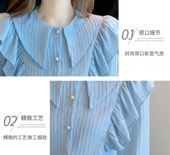 Unique small shirt France style shirt for women