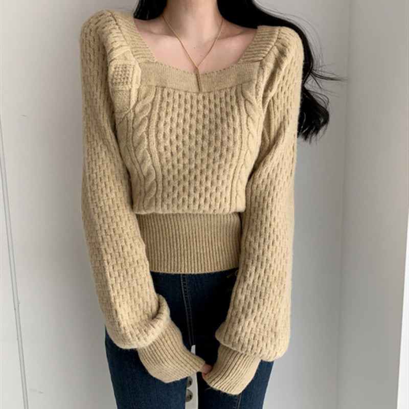 France style sweater pullover bottoming shirt for women