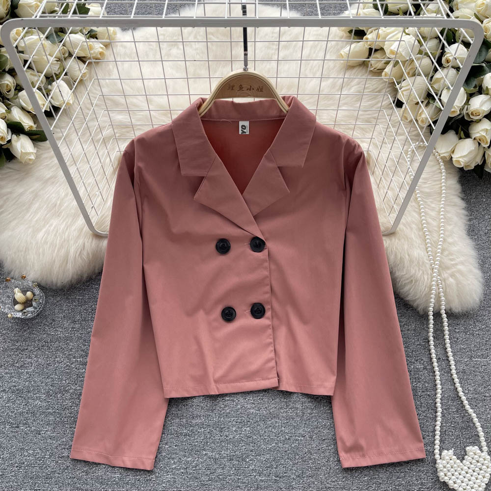Casual coat long sleeve business suit for women