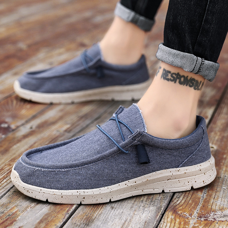 Lounger spring large yard Casual canvas shoes