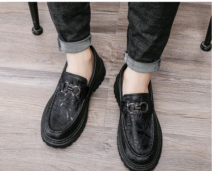 Personality shoes leather shoes for men