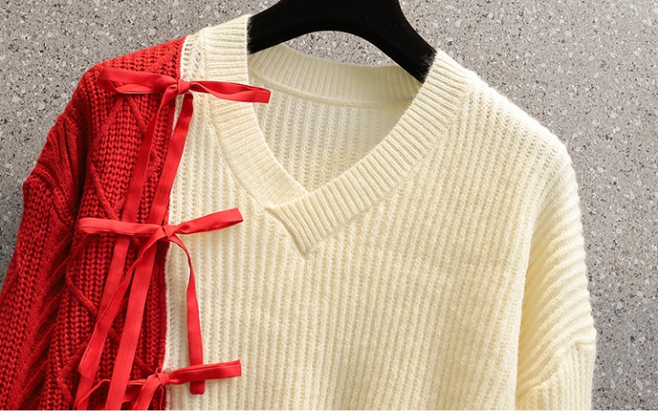 Fashion large yard loose temperament sweater for women