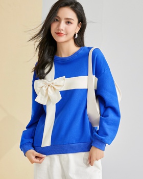Autumn unique tops fashion long sleeve hoodie for women