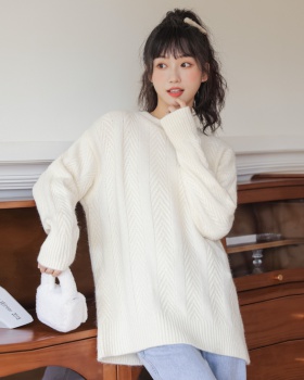 Loose sweater autumn and winter bottoming shirt