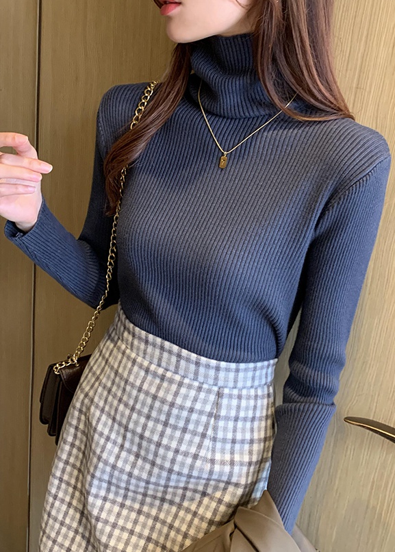 Slim sweater bottoming shirt for women
