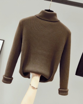 Slim sweater bottoming shirt for women