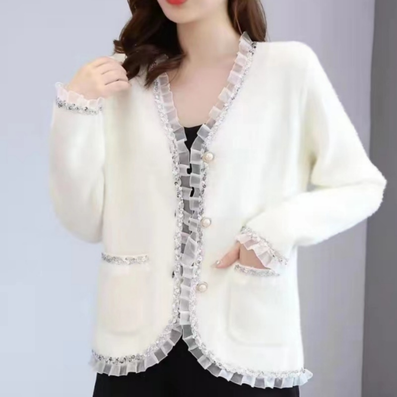 Ladies jacket autumn and winter sweater for women