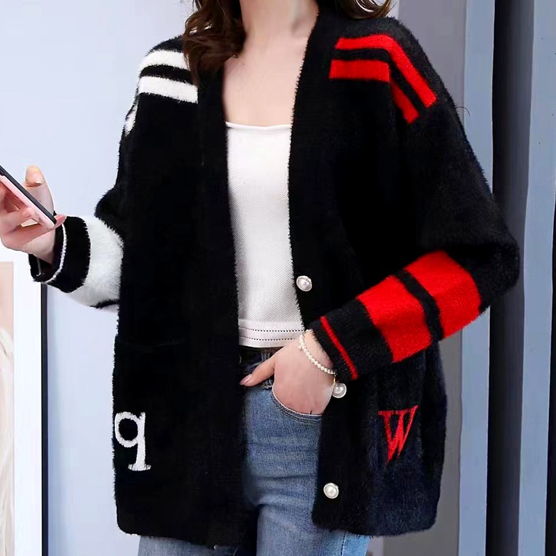 Ladies jacket autumn and winter cardigan for women