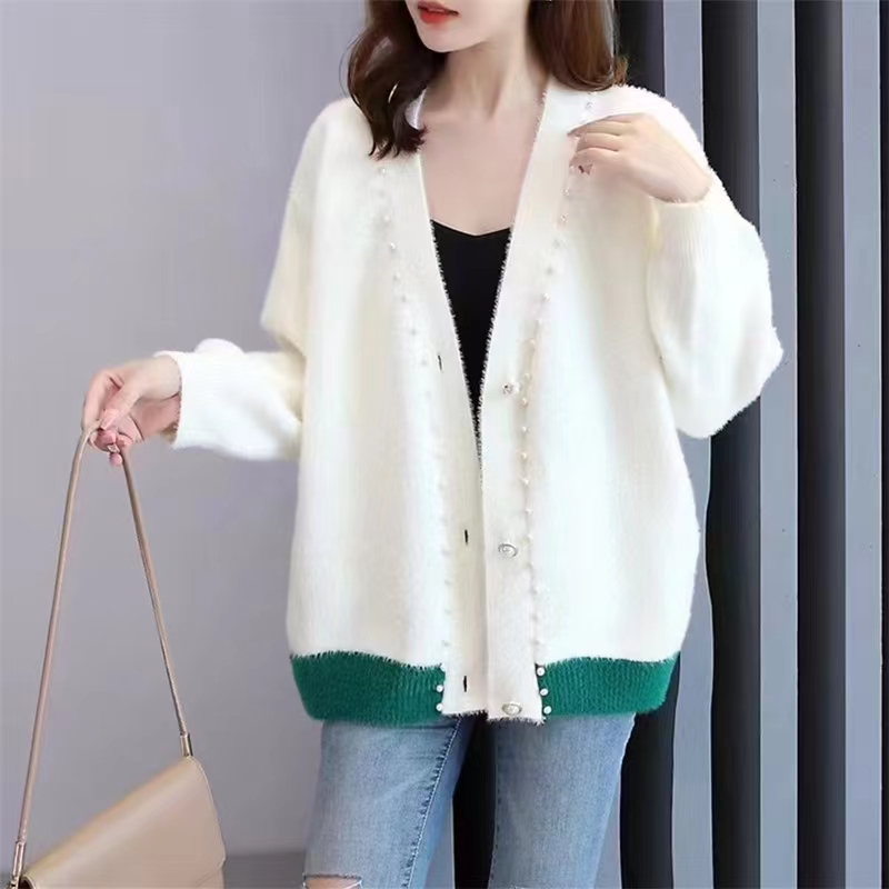 Autumn and winter jacket sweater for women