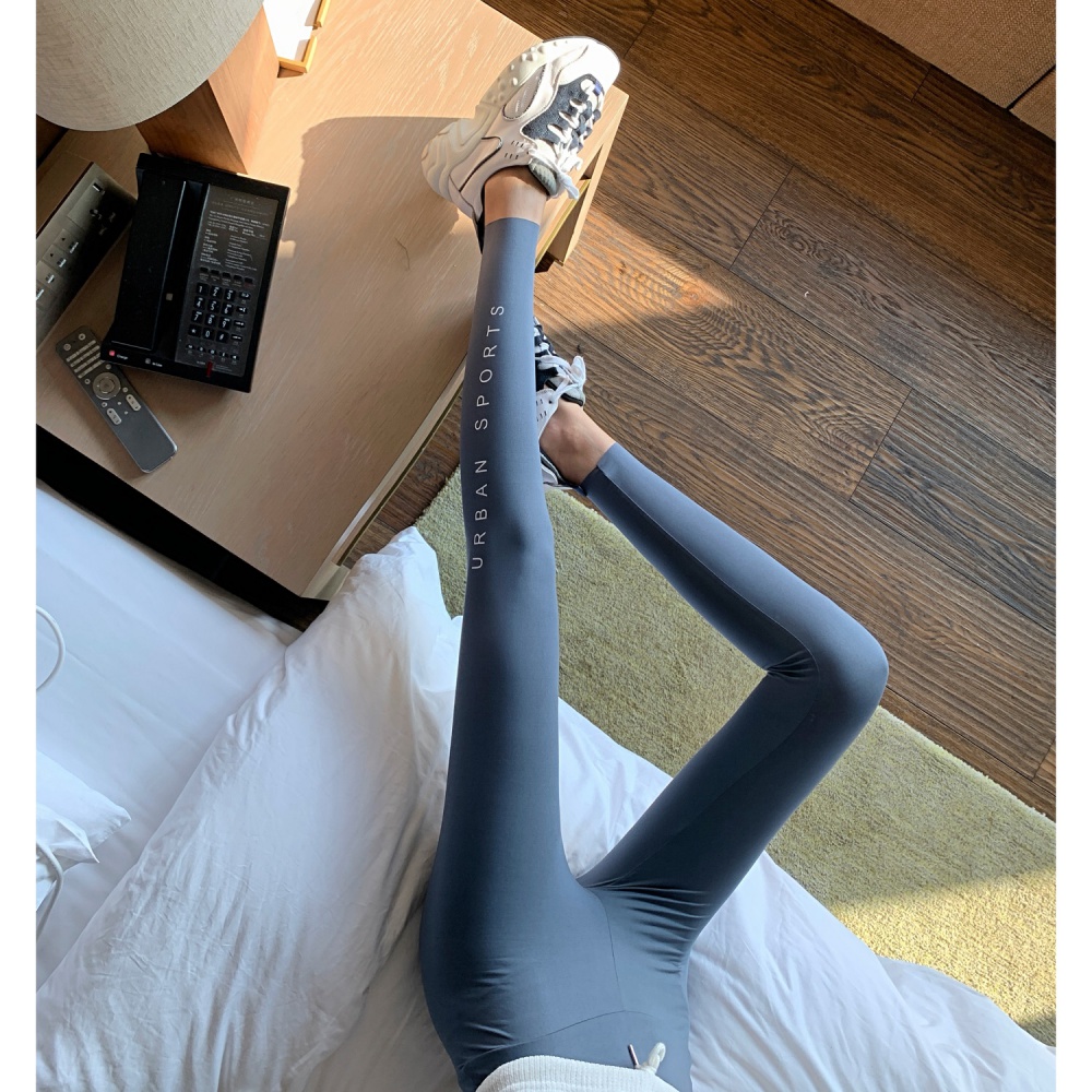 Stovepipe yoga pants printing leggings for women