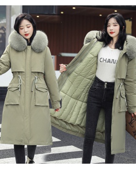 Liner windbreaker cotton coat for women
