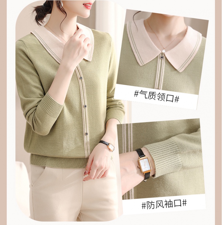 Autumn thin small shirt bottoming Western style tops