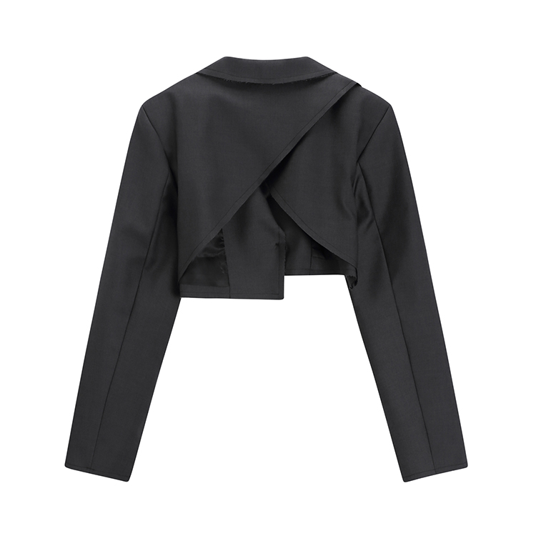 Short business suit coat for women